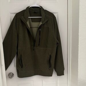 Olive Green Men's Pullover